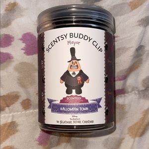 Nightmare Before Christmas The Mayor Scentsy Buddy Clip